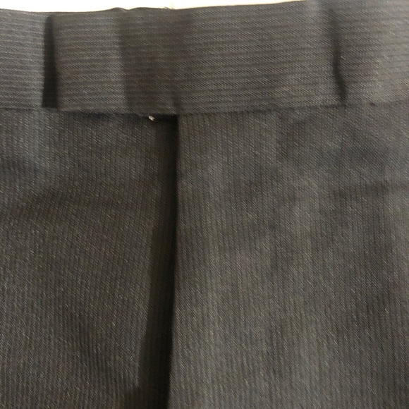 NWOT - Michael Brandon Mens Pinstripe Casual/Dress Trouser Pants Black. - Picture 5 of 5
